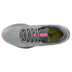 Shop Wave Rider 27 Neutral Running Shoe Women - Grey, Violet Running Shoes