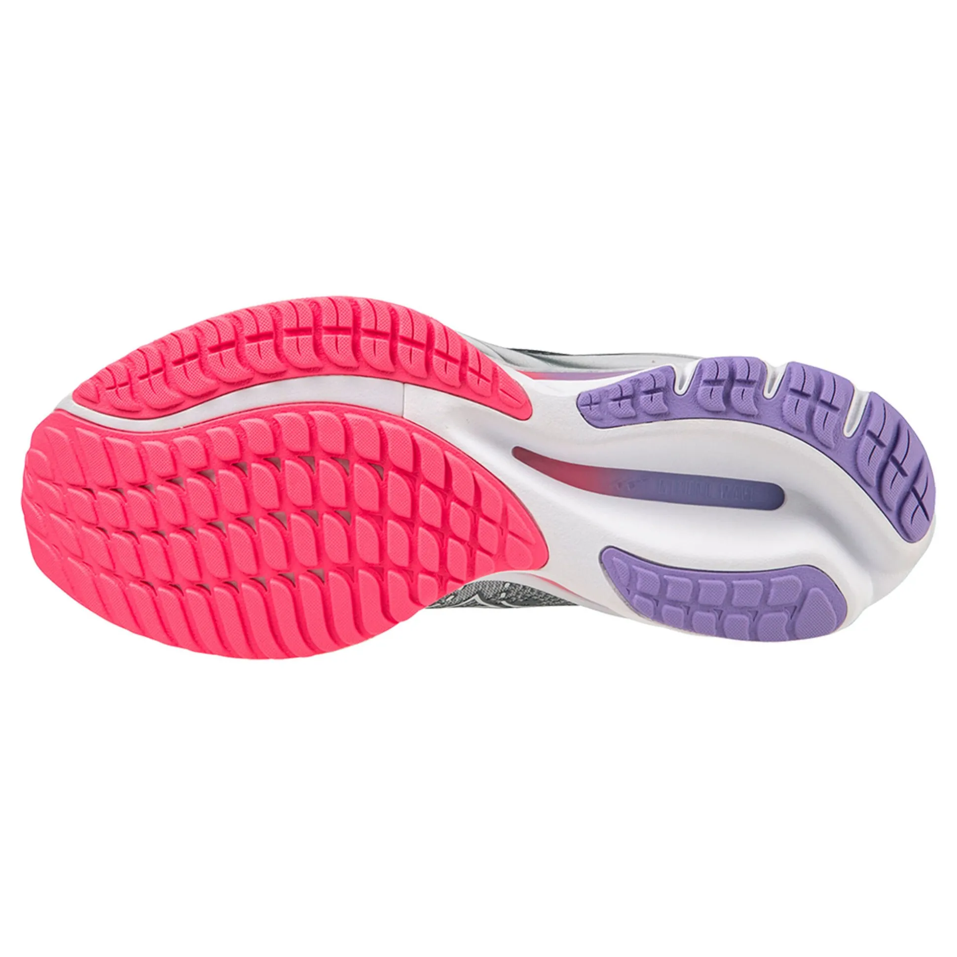 Shop Wave Rider 27 Neutral Running Shoe Women - Grey, Violet Running Shoes