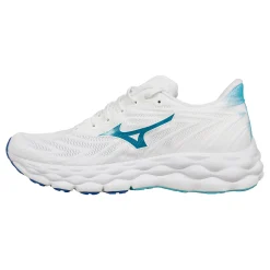 Online Wave Sky 8 Neutral Running Shoe Women - White, Turquoise Running Shoes