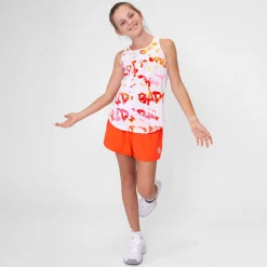 Clearance Wild Arts Chill Junior Tank Top Girls - White, Multicoloured Tops