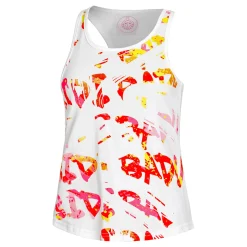 Outlet Wild Arts Chill Tank Top Women - White, Multicoloured Tops