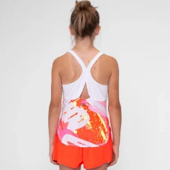 Flash Sale Wild Arts Junior Tank Top Girls - White, Multicoloured Tops