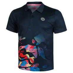 New Wild Arts Polo Men - Dark Blue, Multicoloured Shirts