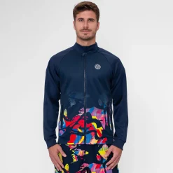 Outlet Wild Arts Printed Training Jacket Men - Dark Blue, Multicoloured Jackets