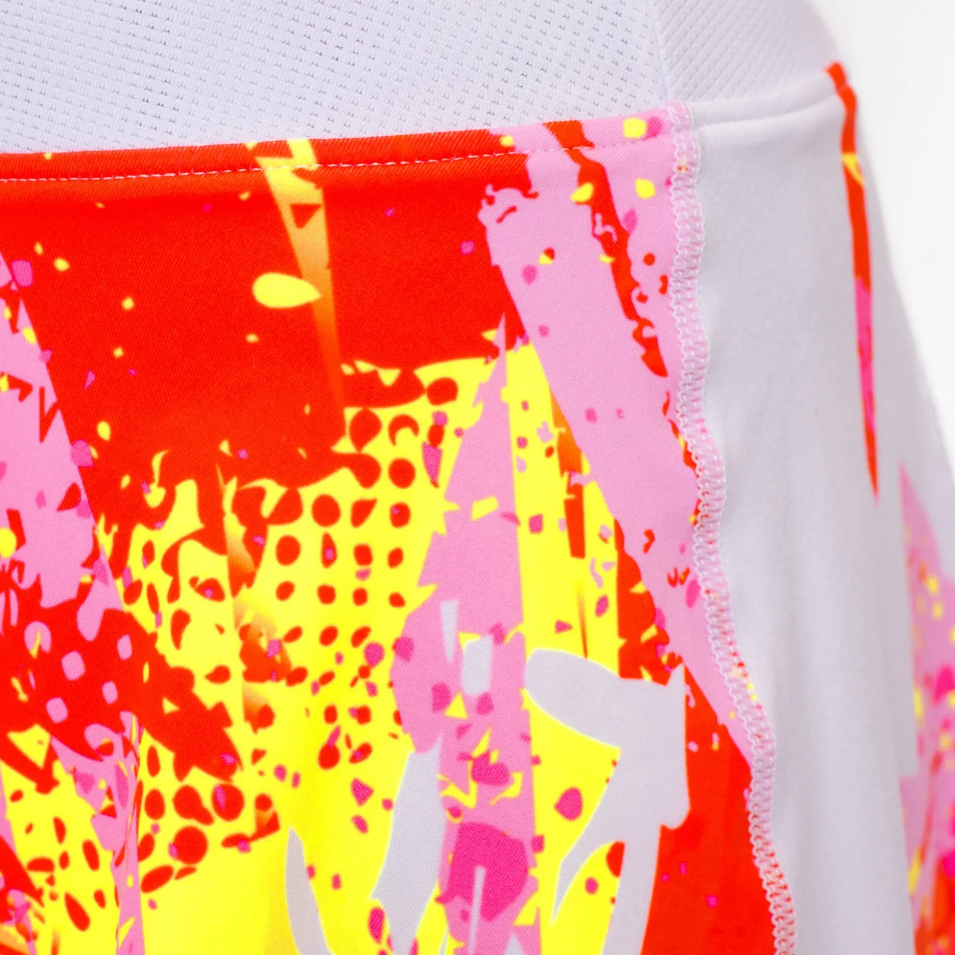 Outlet Wild Arts Printed Wavy Skirt Women - White, Multicoloured Skirts