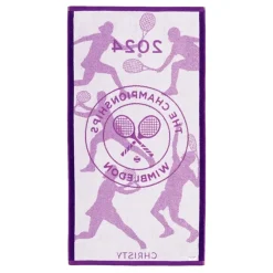 Fashion Wimbledon Champ Towel - Violet Accessories
