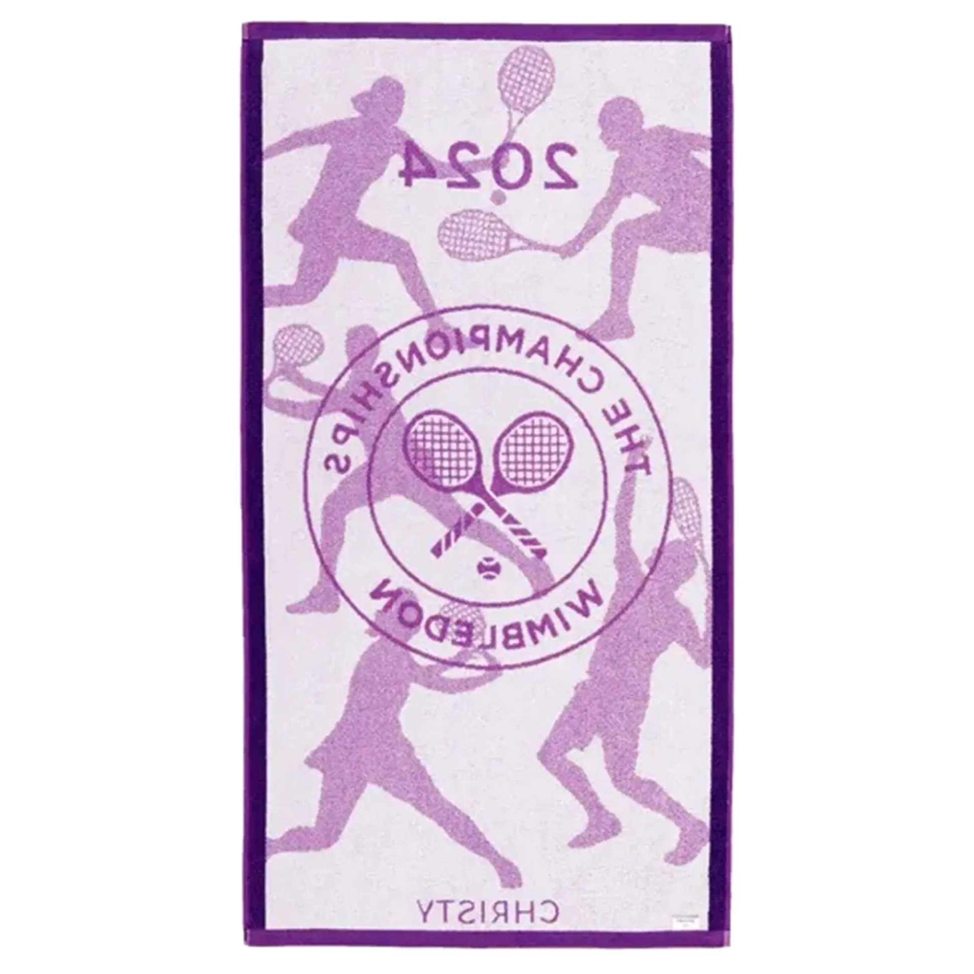 Fashion Wimbledon Champ Towel - Violet Accessories