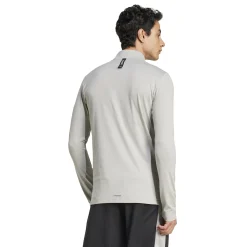 Hot Workout Half-Zip Long Sleeve Men - Shirts