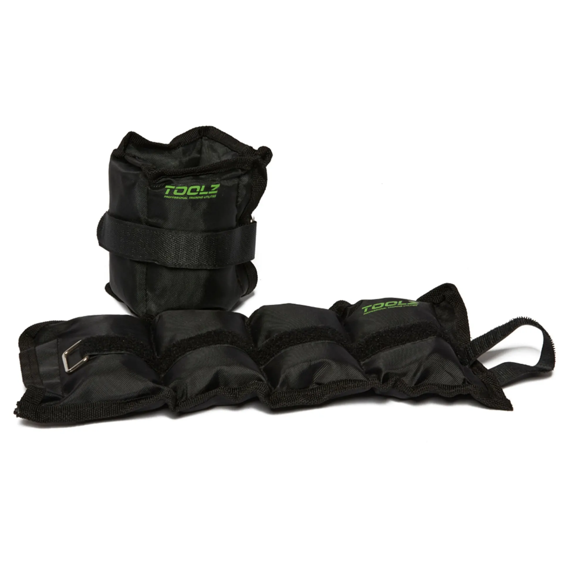 Outlet Wrist/Ankle Weight 1kg - 2pcs Weighted Cuffs - Black Accessories