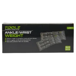 Online Wrist/Ankle Weight 3kg - 2pcs Weighted Cuffs - Black Accessories