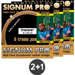 Store 3x Firestorm Metallic String Set 12,2m - Gold String Sets