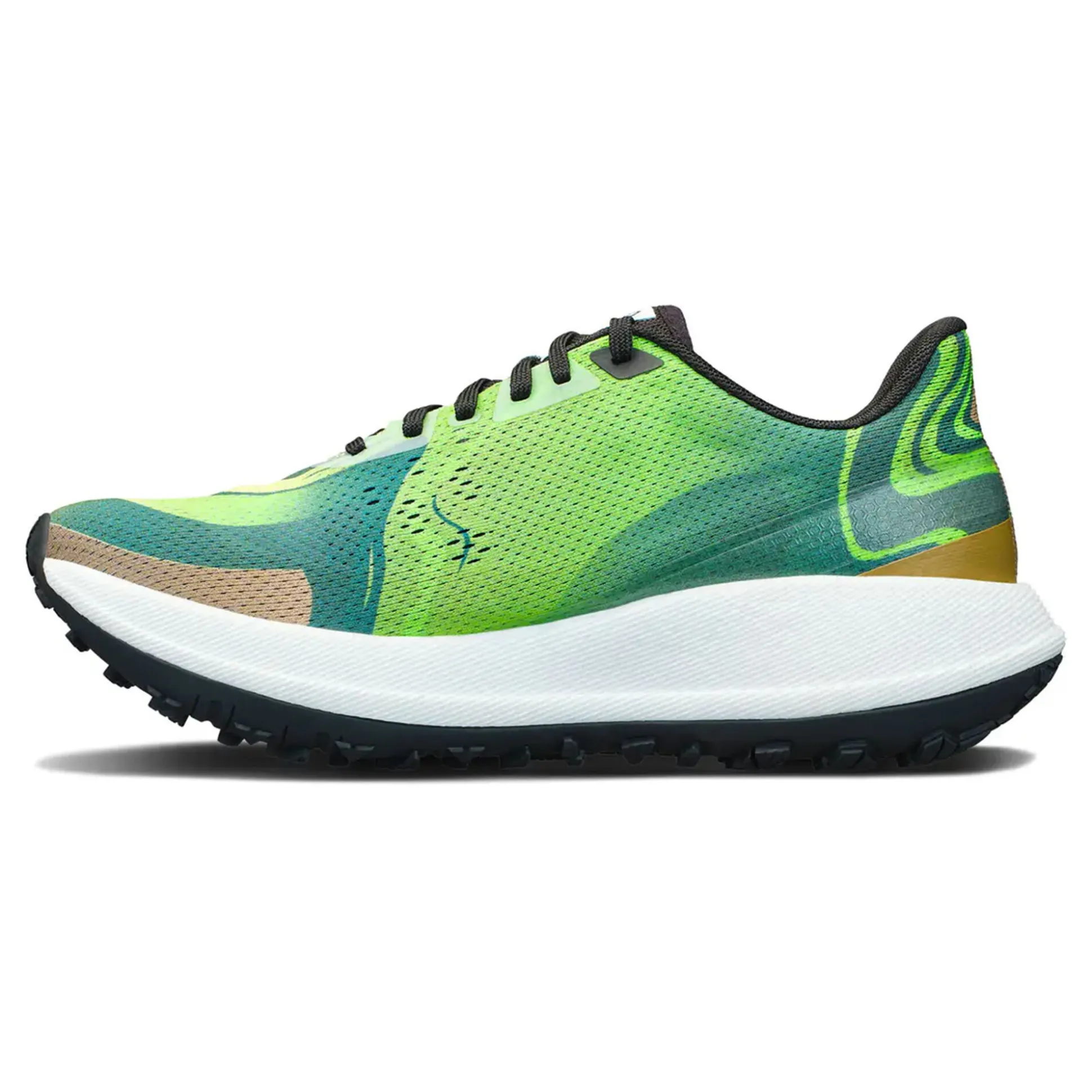 Shop Xplor Trail Running Shoe Men - Sage, Beige Running Shoes