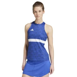 Shop Y Tank Top Women - Blue, White Tops