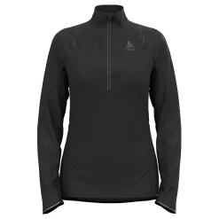 Fashion Zeroweight Ceramiwarm Reflective Mid Layer Half-Zip Running Top Women - Running Clothing