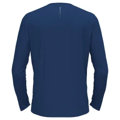 Flash Sale Zeroweight Chill-Tec Crew Neck Running Shirt Men - Dark Blue Running Clothing