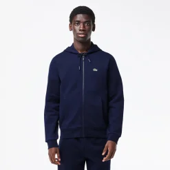 Flash Sale Zip Hoodie Men - Dark Blue Jackets