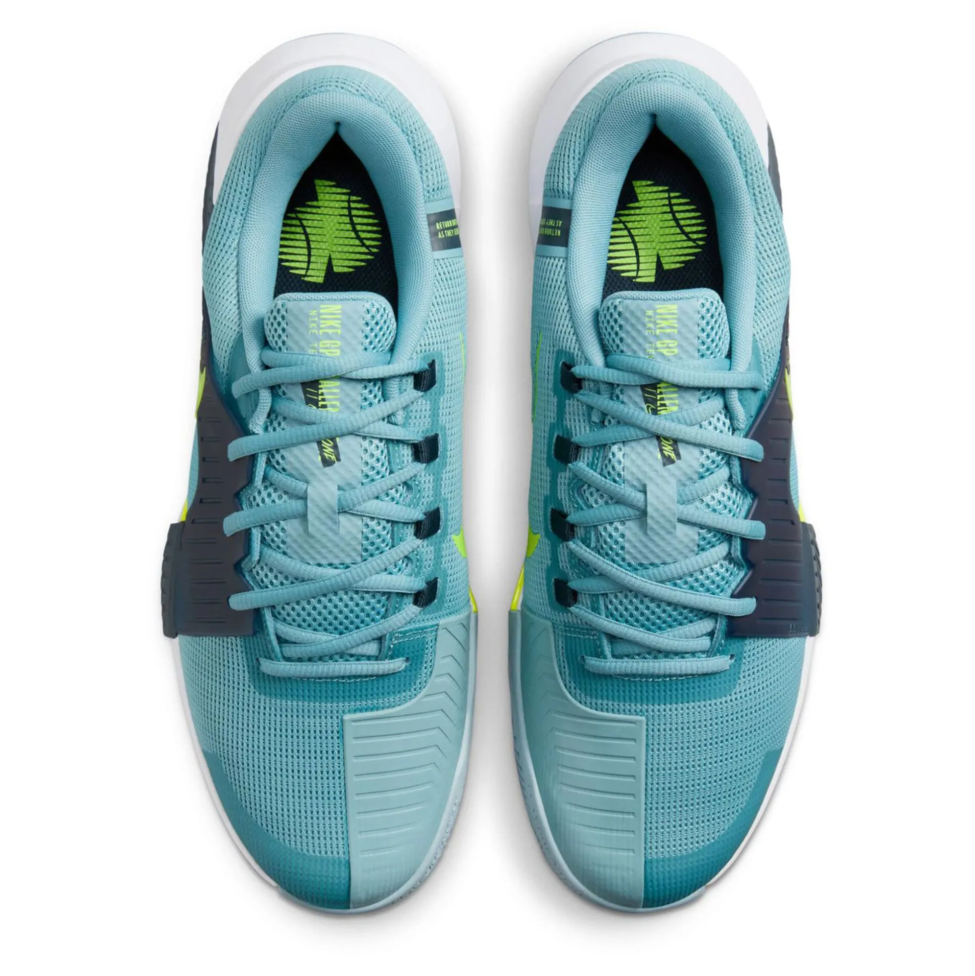 Flash Sale Zoom GP Challenge 1 Clay Court Shoe Men - Turquoise, Dark Blue Clay Court Shoes