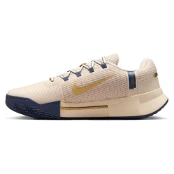 Cheap Zoom GP Challenge 1 PRM Clay Court Shoe Men - Beige, Dark Blue Clay Court Shoes
