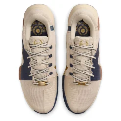 Cheap Zoom GP Challenge 1 PRM Clay Court Shoe Men - Beige, Dark Blue Clay Court Shoes