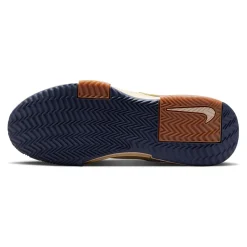 Cheap Zoom GP Challenge 1 PRM Clay Court Shoe Men - Beige, Dark Blue Clay Court Shoes