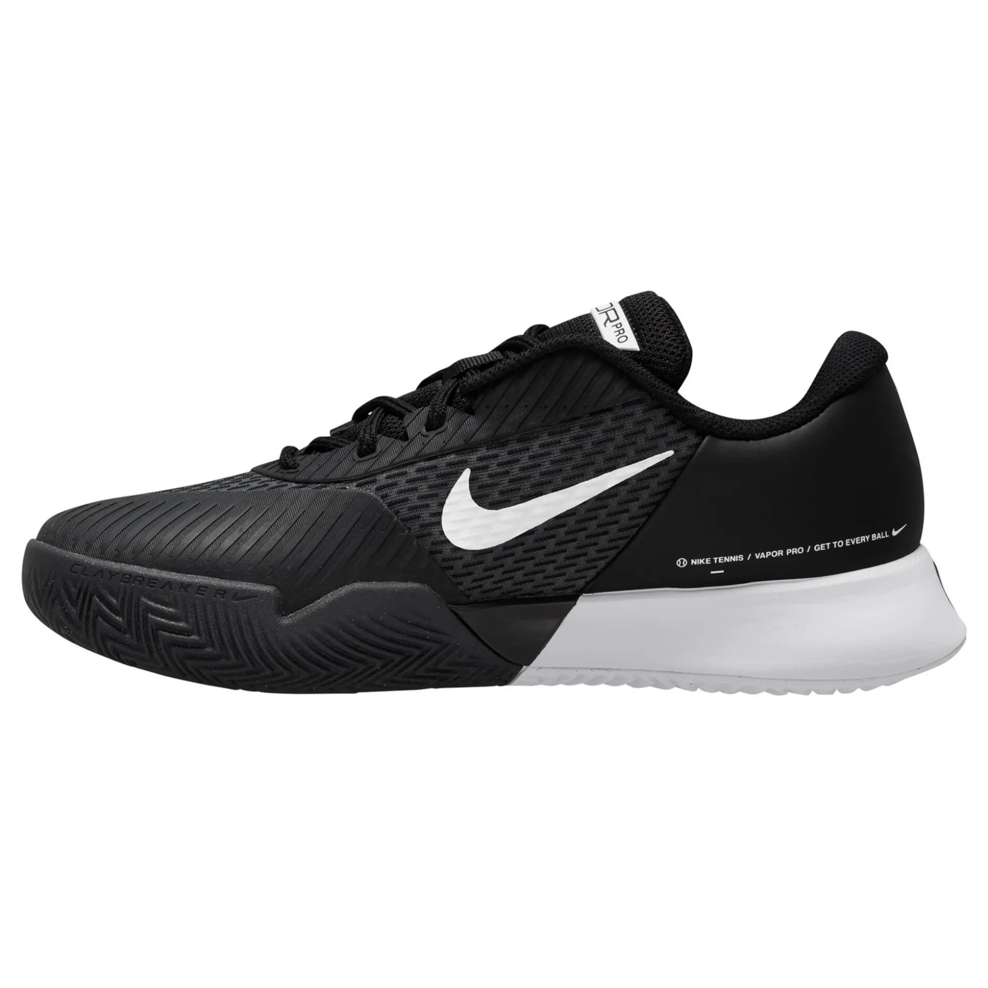 Fashion Zoom Vapor Pro 2 Clay Court Shoe Women - Black, White Clay Court Shoes