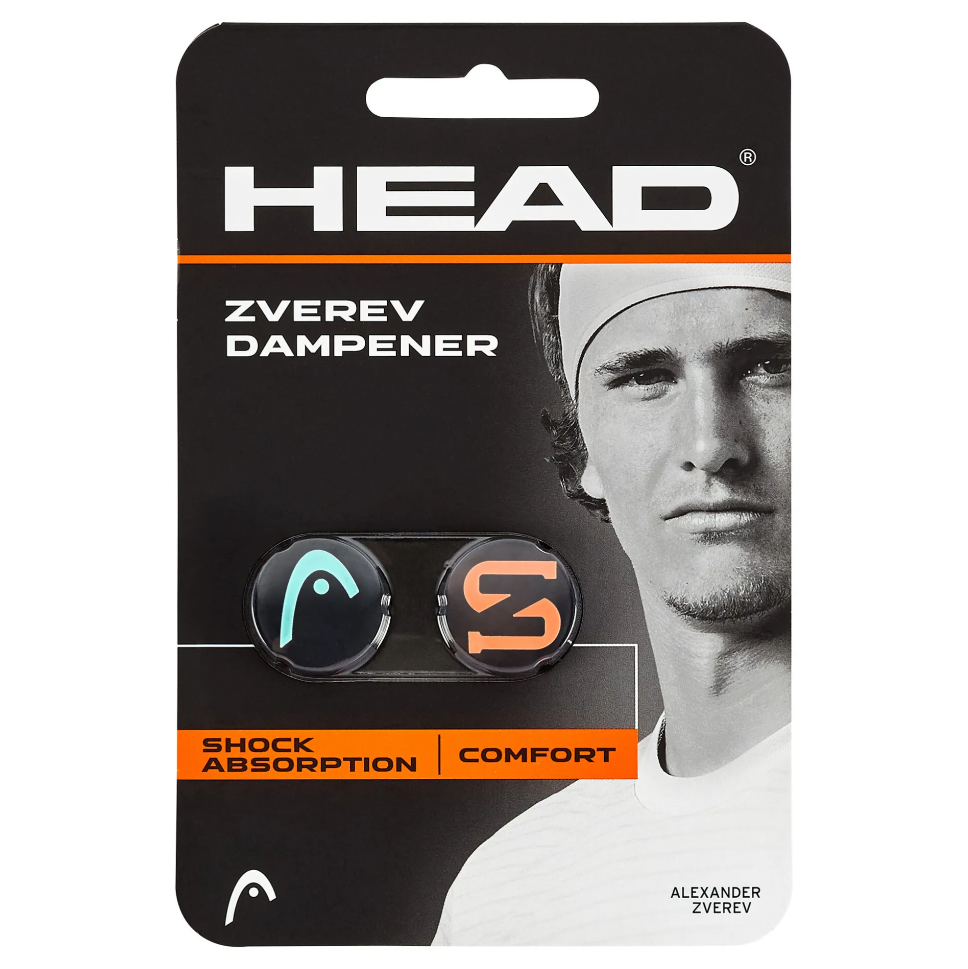 Hot Zverev Dampener 2 Pack Racket Accessories
